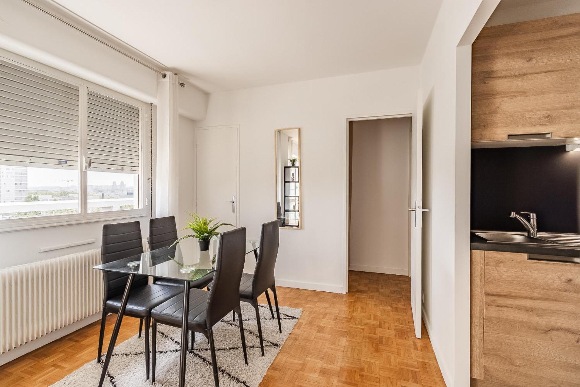 T1 Confort Tete D'or Doua - Parking Gratuit Apartment *